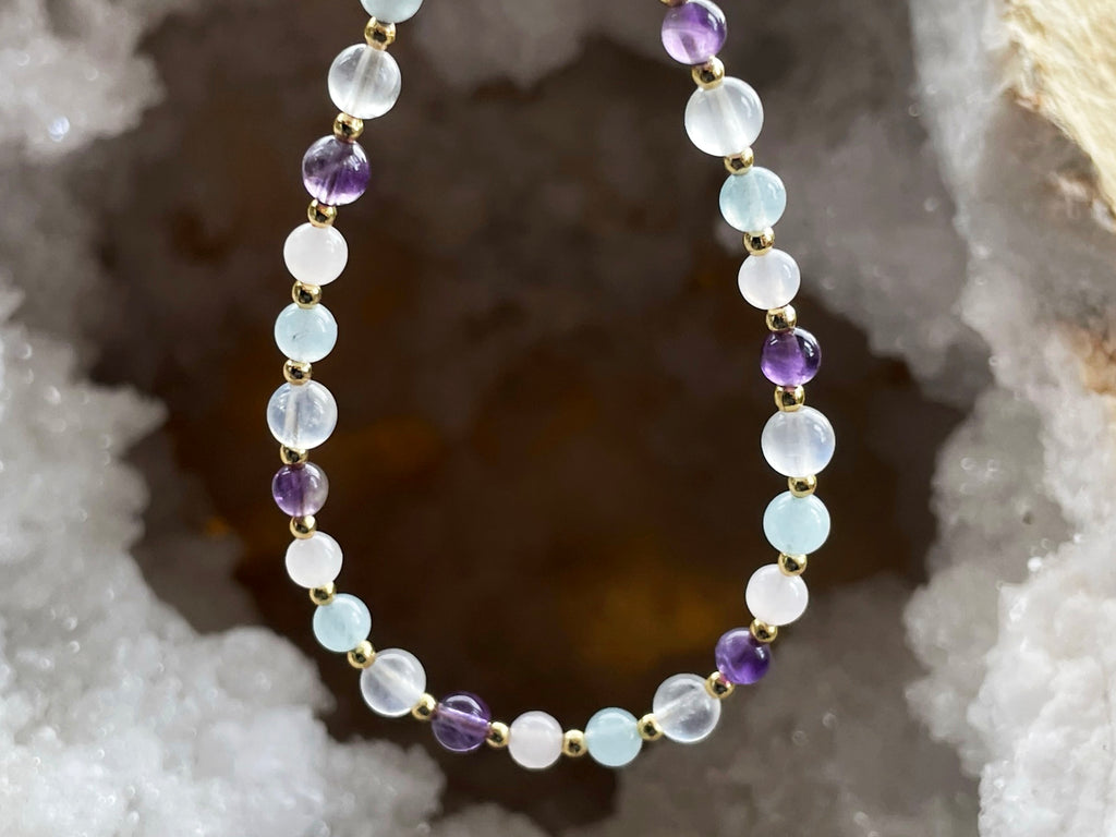 Handmade Motherhood Crystal bracelet