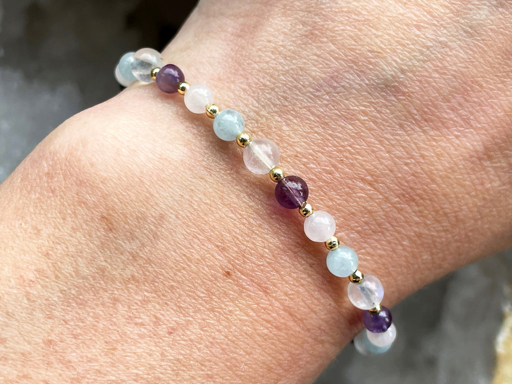 Handmade Motherhood Crystal bracelet