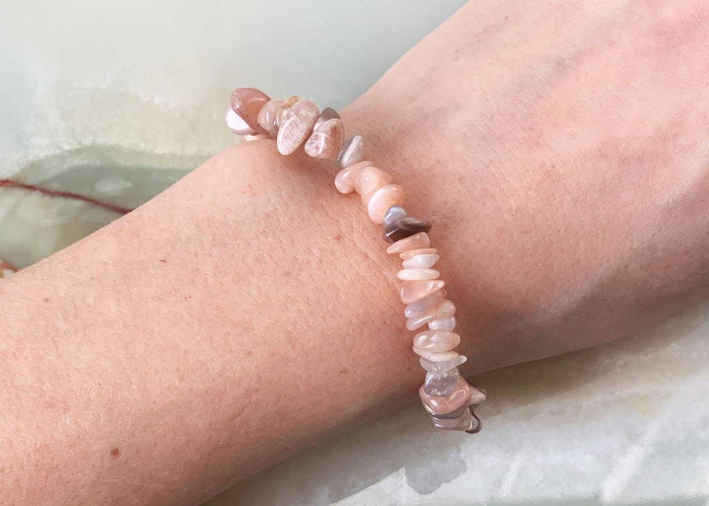 Moonstone Crystal Bracelet 