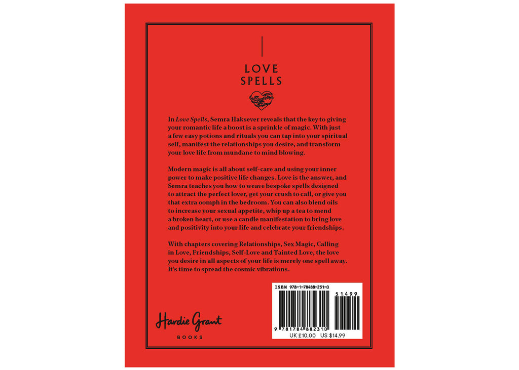 Love Spells Hardback Book By Semra Haksever