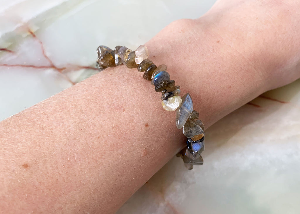 Labradorite Crystal Bracelet 
