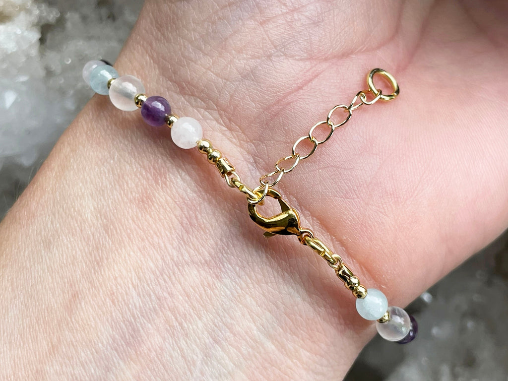 Handmade Motherhood Crystal bracelet