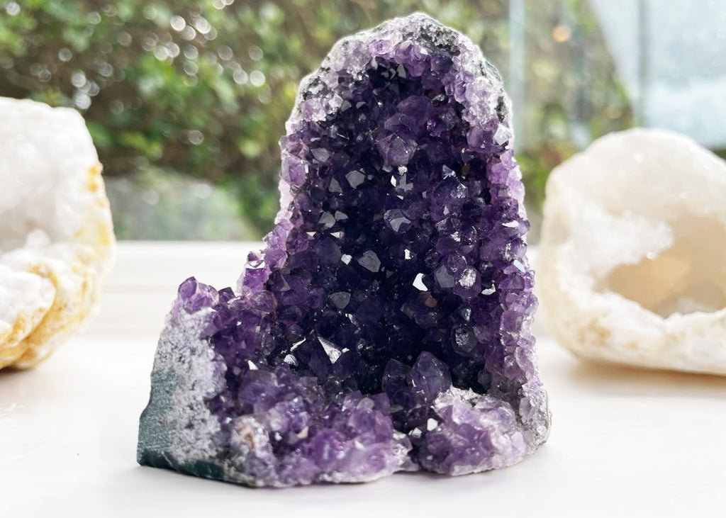 Uruguayan Amethyst Cut Base Cluster