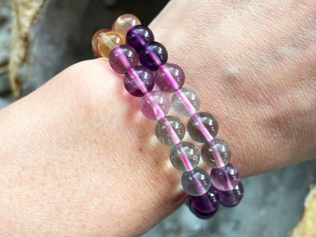 Fluorite Beaded Bracelet