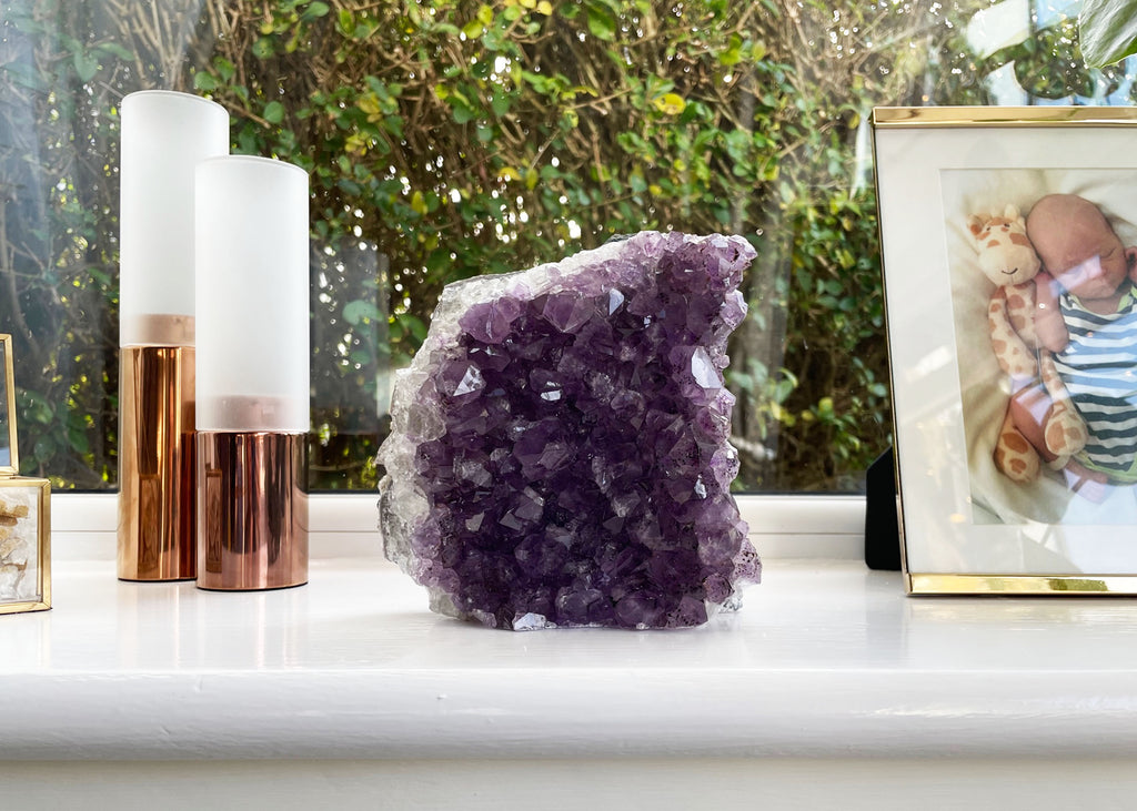 Large 1.8 KG Cut Base Amethyst Cluster