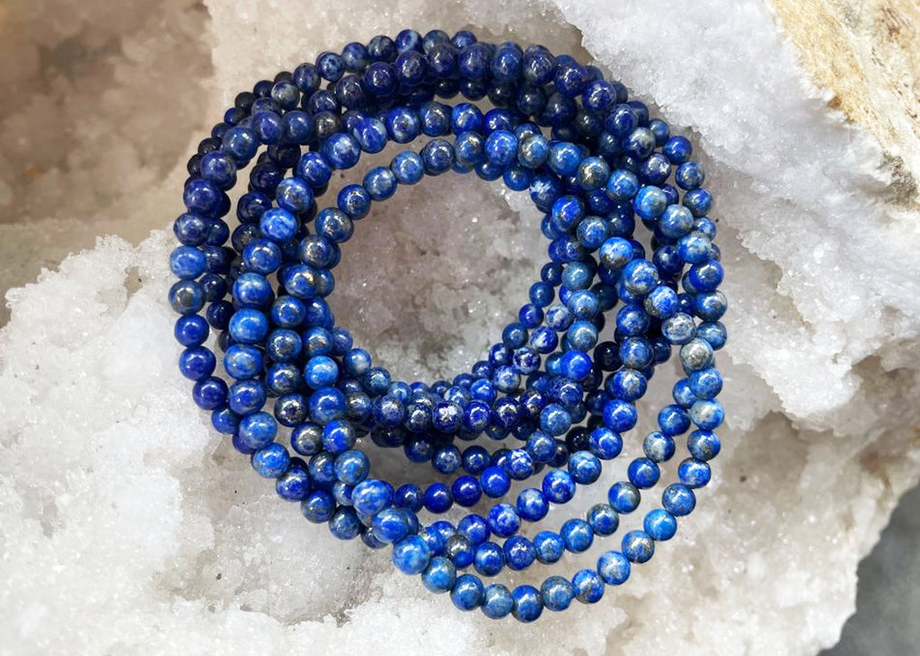 Lapis Lazuli Beaded Bracelet