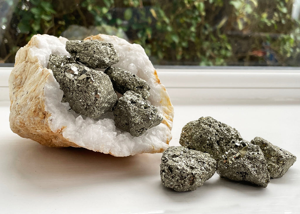 Raw/Rough Pyrite Chunks