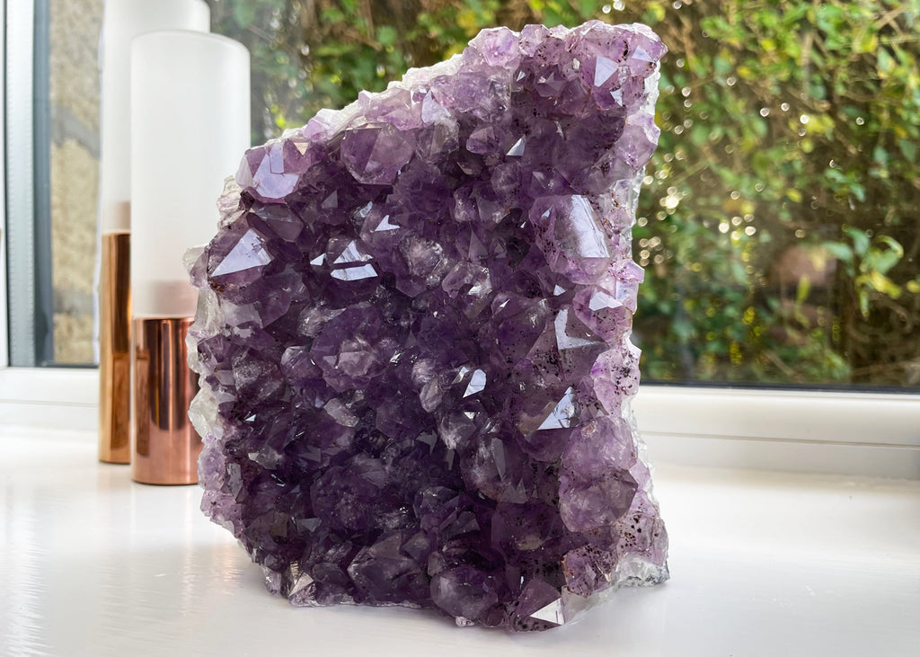 Large 1.8 KG Cut Base Amethyst Cluster