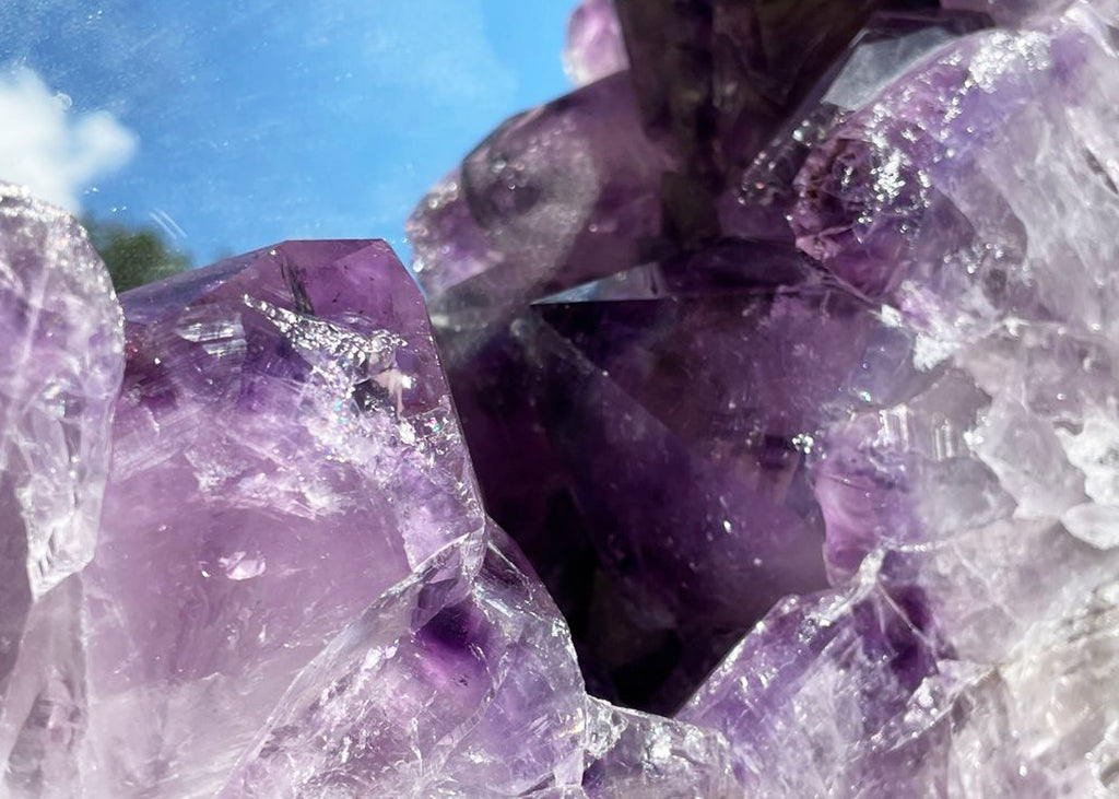 10.65KG Brazilian Raw Amethyst Mirror