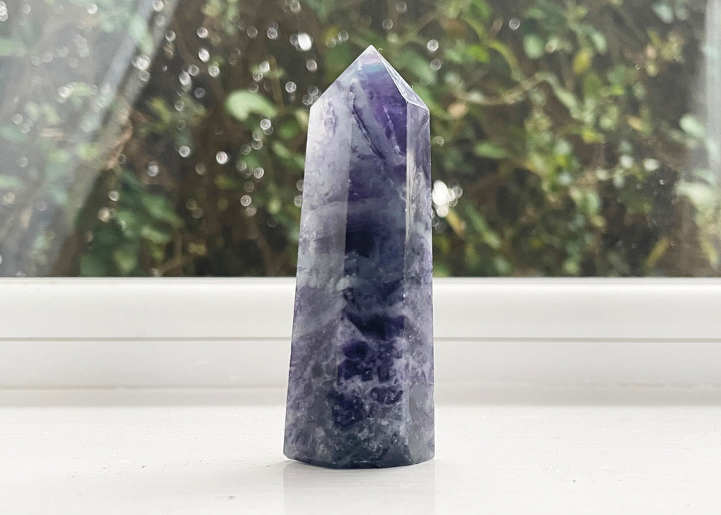 Rainbow Fluorite Mini Towers