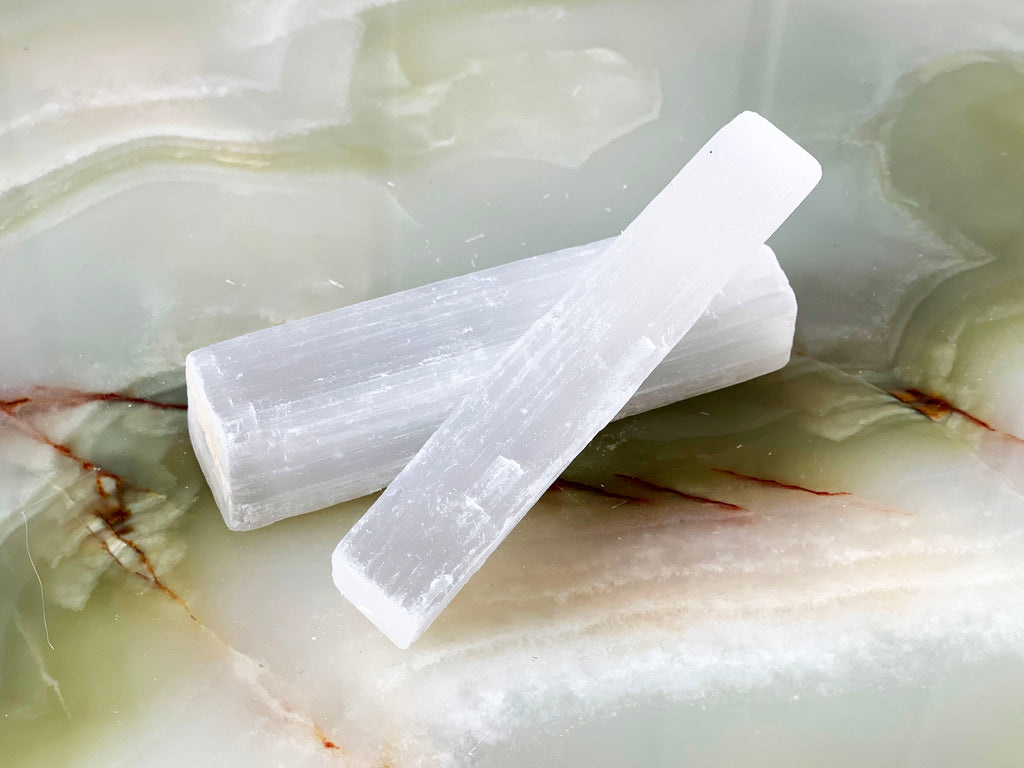 Selenite rough stick